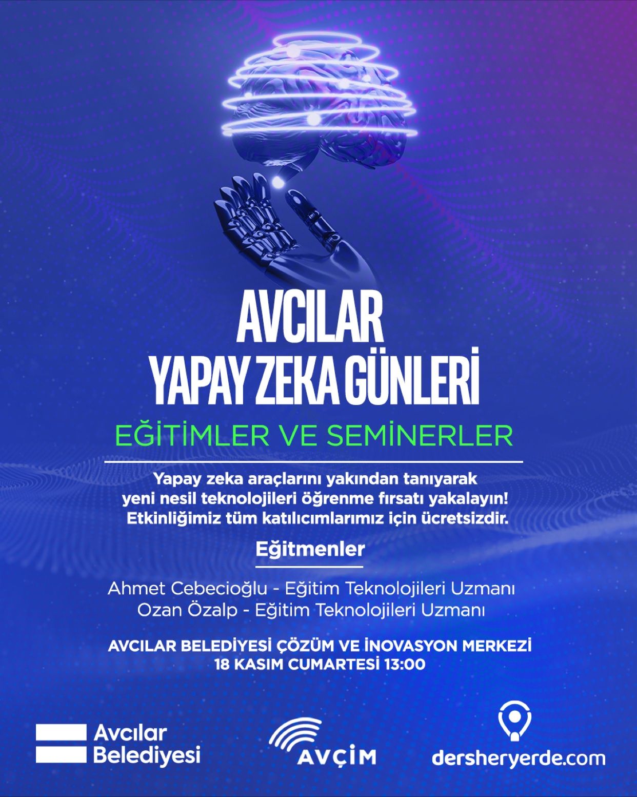 avcılar yapay zeka günleri